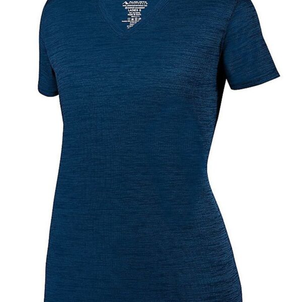 Women's Shadow Tonal Heather Training V-Neck T-Shirt Thumbnail