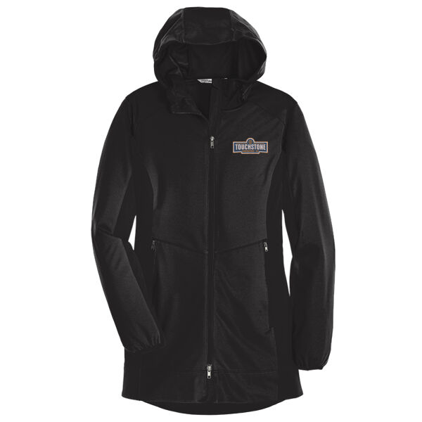 Port Authority® Ladies Active Hooded Soft Shell Jacket Thumbnail
